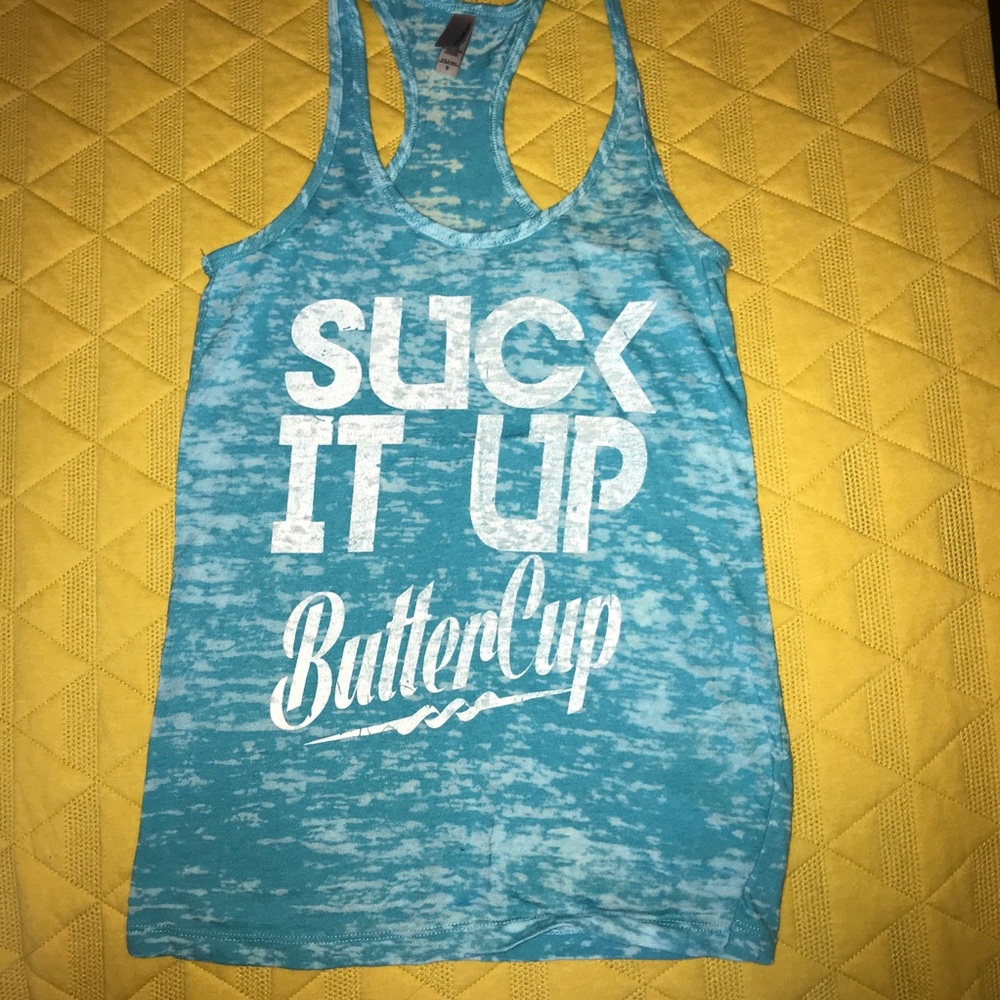 Razor back tank top